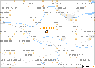 map of Wulften