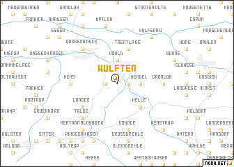 map of Wulften