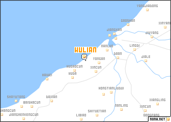 map of Wulian