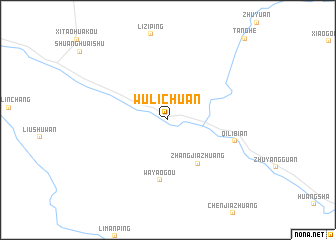 map of Wulichuan