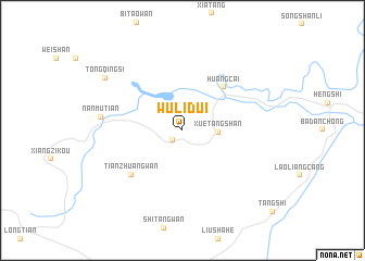 map of Wulidui