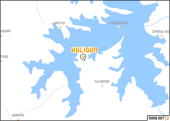 map of Wulidun