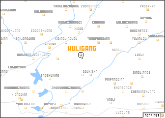 map of Wuligang