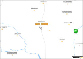 map of Wulikou