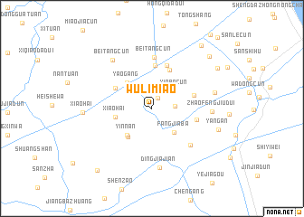 map of Wulimiao