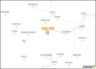 map of Wuling