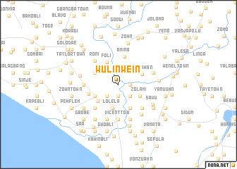 map of Wulinwein