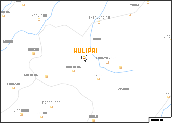 map of Wulipai