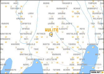 map of Wulite