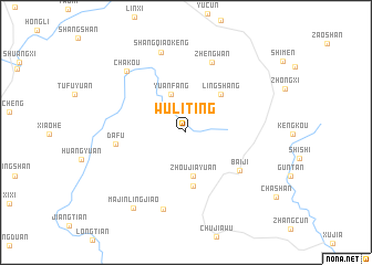 map of Wuliting