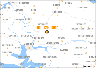 map of Wulizhuang