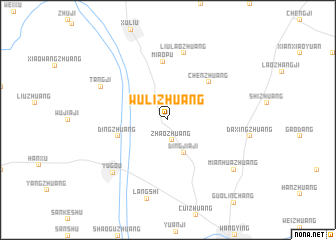 map of Wulizhuang