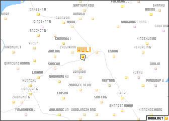 map of Wuli