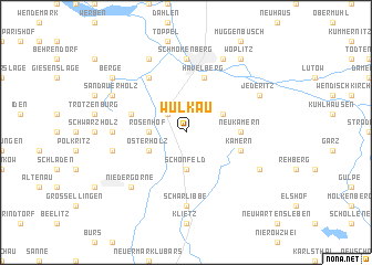 map of Wulkau