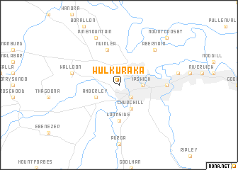 map of Wulkuraka