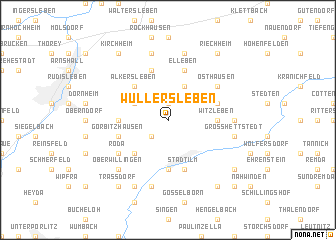 map of Wüllersleben