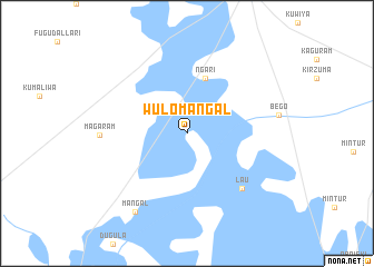 map of Wulo Mangal