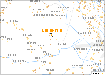 map of Wulo Mela