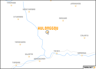 map of Wulonggou