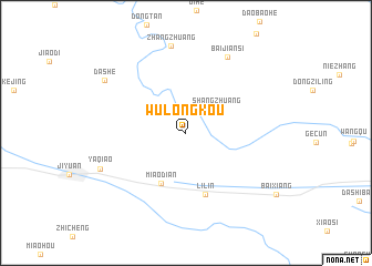 map of Wulongkou