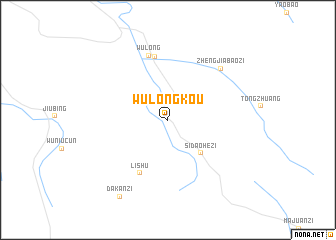 map of Wulongkou