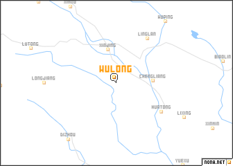 map of Wulong