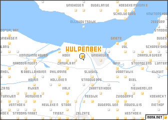 map of Wulpenbek