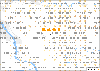 map of Wülscheid