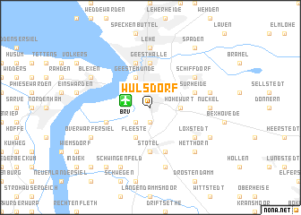 map of Wulsdorf