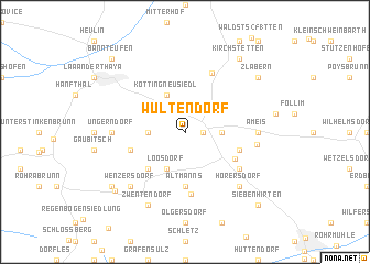 map of Wultendorf