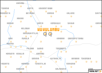 map of Wulumbu