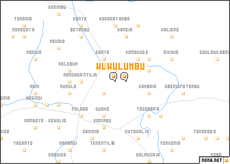 map of Wulumbu