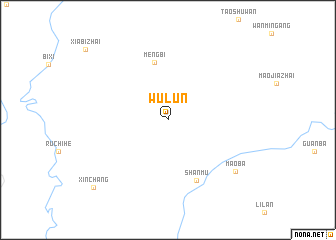 map of Wulun