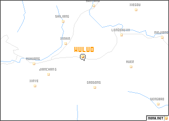 map of Wuluo