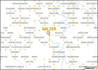 map of Wulzen