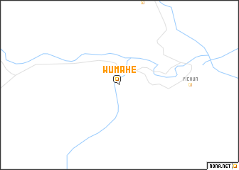 map of Wumahe