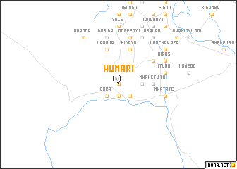 map of Wumari