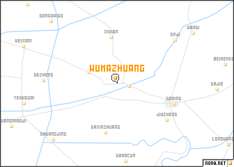 map of Wumazhuang