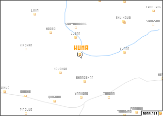 map of Wuma