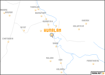 map of Wunalam