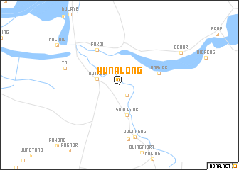 map of Wunalong