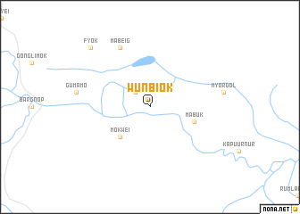 map of Wun Biok