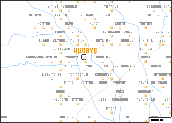 map of Wunbye