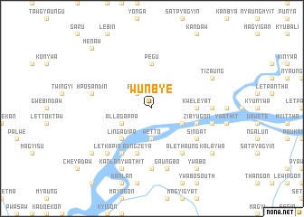 map of Wunbye