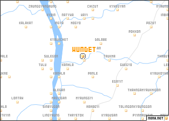 map of Wundet