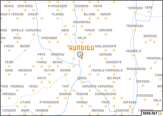 map of Wundidu