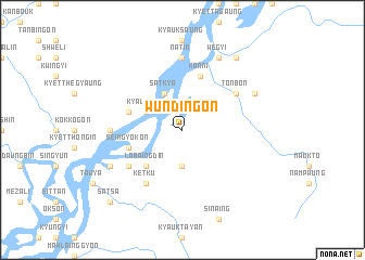 map of Wundingon