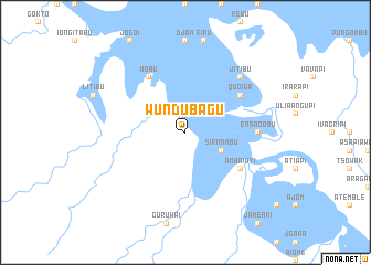 map of Wundubagu