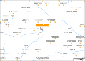 map of Wungaik