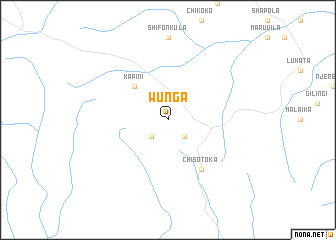 map of Wunga